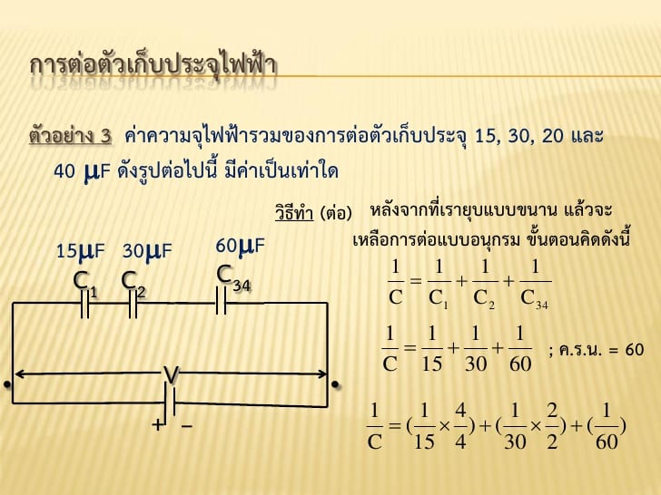 คาปาซิเตอร์ สำหรับ ประตูบานเลื่อนอัตโนมัติ