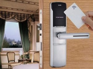 คุณสมบัติของ Hotel Lock System ประตูคีย์การ์ดโรงแรม
