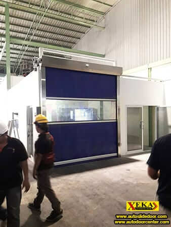 ประตูม้วนไฟฟ้า Rapid Roll Door