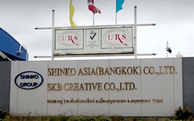 SHINKO ASIA ( BANGKOK ) Co., Ltd. ติดตั้ง ประตูม้วน PVC อัตโนมัติ ( RAPID DOOR )